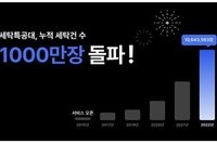 세탁특공대, 누적 세탁 1천만벌 돌파