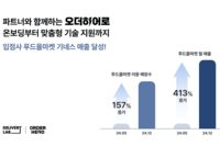 매출 신기록 갈아 치운 오더히어로… 플랫폼 ·입점사 동반 성장으로 ‘새 역사’
